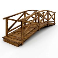 bridge with handrails
