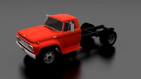 f-series f-600 truck chassis 1963