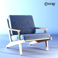 fabric wood chair