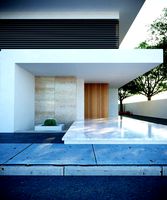 a model of a modern villa in the middle style