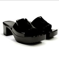 rubber slide sandal