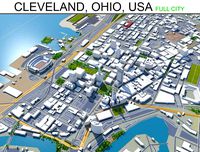 cleveland city ohio usa 40km