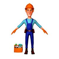 worker cartoon 02