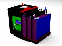 battery exploded