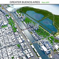 Greater Buenos city aires 100km
