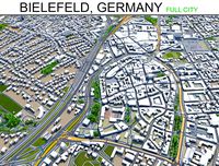 bielefeld city germany 60km