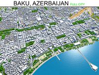 baku city azerbaijan 50km