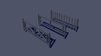 3 fence models