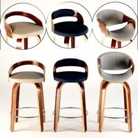 3 bar and counter swivel stool - set01