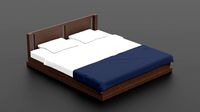 modern bed