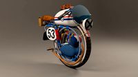 sci-fi mono bike 32
