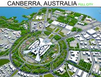 canberra city australia 50km