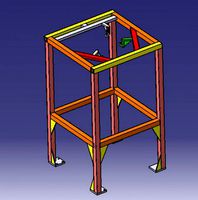 robot frame structure