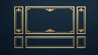 plaster decorative frame 01