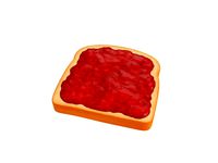 toast with jam