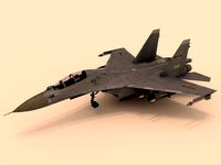 sukhoi su-30 mkk rigged