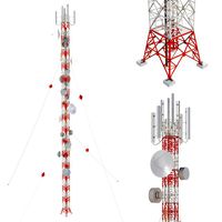radio mast - antenna communication tower