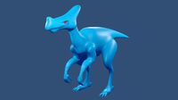 dinosaur basic model and 3d print model