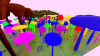 bid mashroom forest
