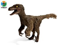 velociraptor feathered