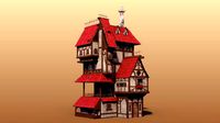 big cartoon home