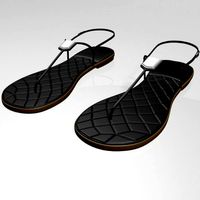 t-strap thong sandals 01