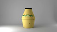 banana milk bottle