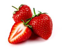 red strawberries