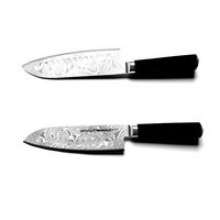 knife samura damascus santoku sd-0094 180 mm
