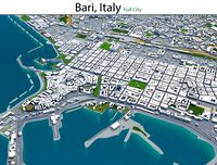 bari city italy 30km