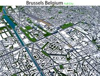 brussels city belgium 50km