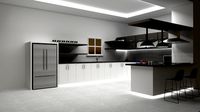 3d kitchen model