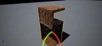 nightstand dark walnut