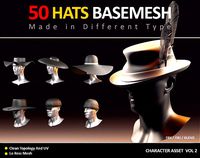 50 HATS BASEMESH