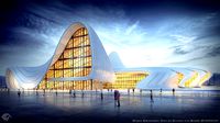 Heydar Aliyev Center 3D modeling