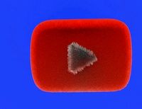 YouTube Logo 3D Model