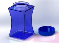 glass bottle