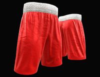 Red boxing shorts