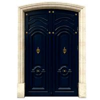 Entrance classic door 50