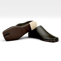 tabi leather loafers