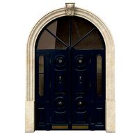 Entrance classic door 43