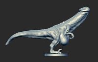 velociraptor combined with a penis | 3D