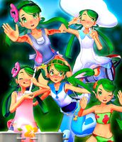 Mallow from Pokemon Sun and Moon
