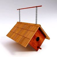 Bird House 3d model