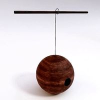 Round Bird House 3d model