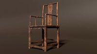 Chinese Wooden Chair Antique Furniture Old Oriental