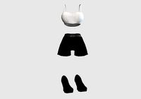 outgoing female outfit
