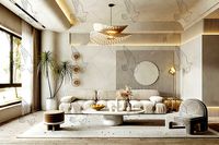 MAX-I-22-06-0396 Contemporary apartment wabi-sabi interior