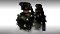 Hand Grenade - Low Poly - Game Ready