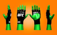 UFC Boxing Gloves 3d Model